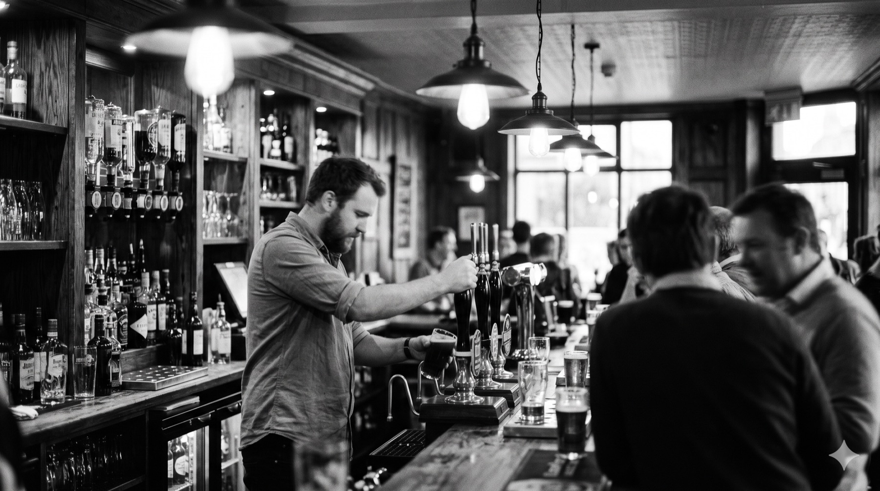 A busy bar